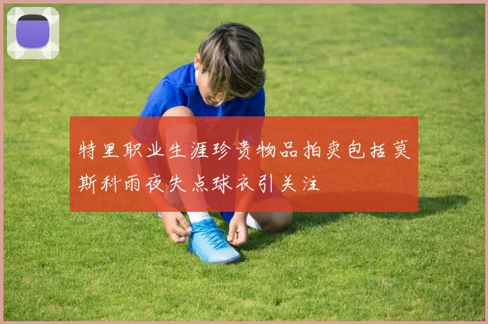 特里职业生涯珍贵物品拍卖包括莫斯科雨夜失点球衣引关注